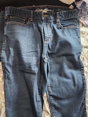 Eddie Bauer Slightly Curvy Straight Jeans